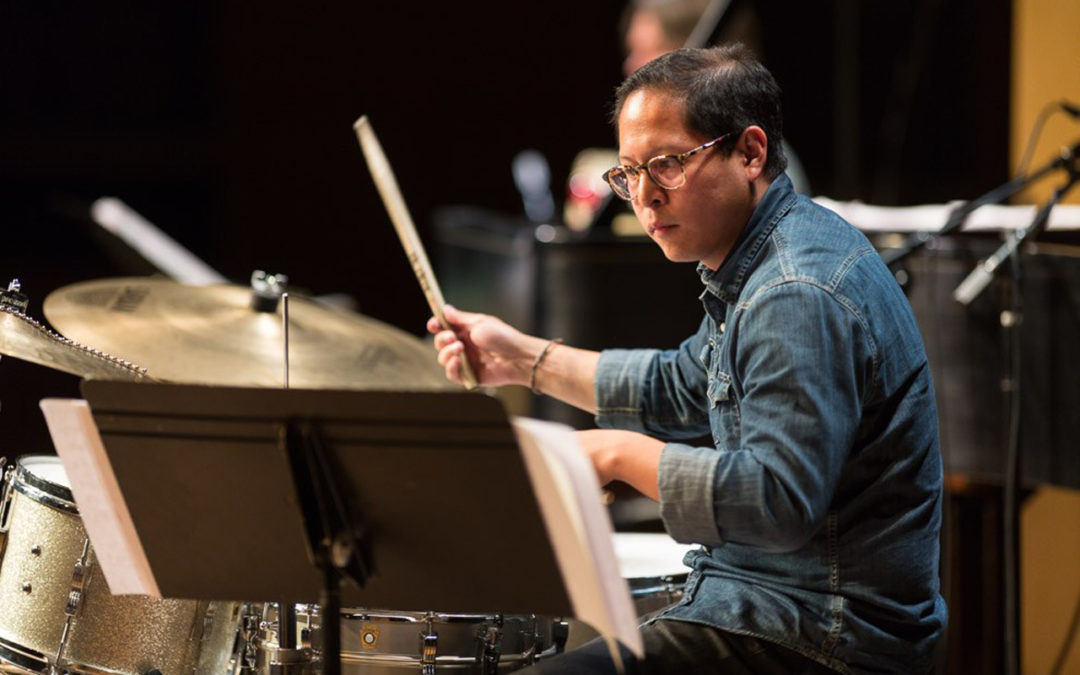 Chris Icasiano performs with Ivan Arteaga at Earshot Jazz Festival 2017