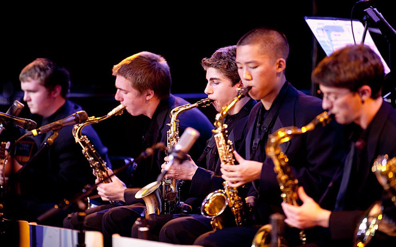 performs at Garfield High School Band 2017 Earshot Jazz Festival
