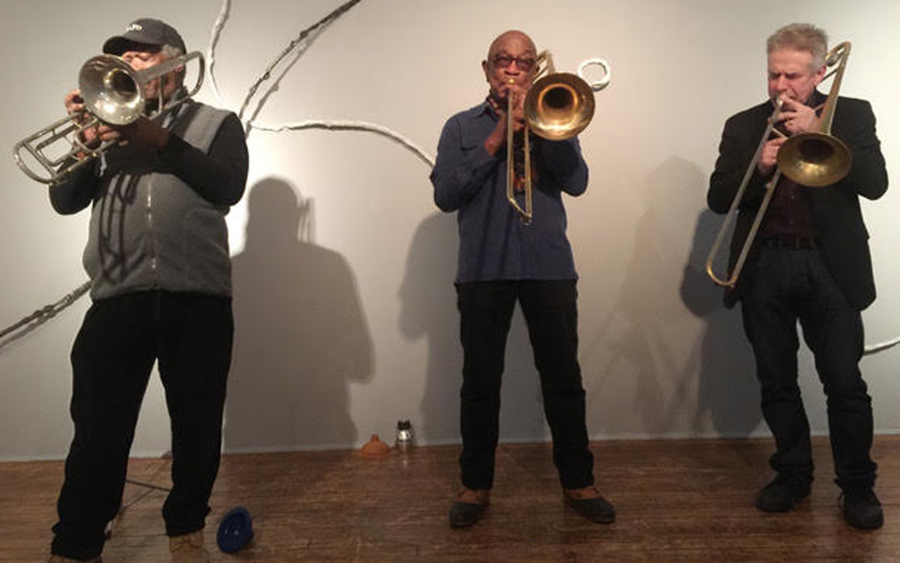 Trombone Insurgency performs at the 2017 Earshot Jazz Festival