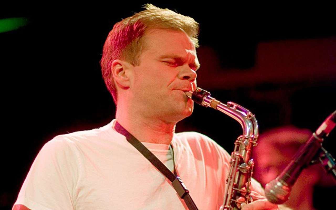 Briggan Kraussperforms at the 2017 Earshot Jazz Festival