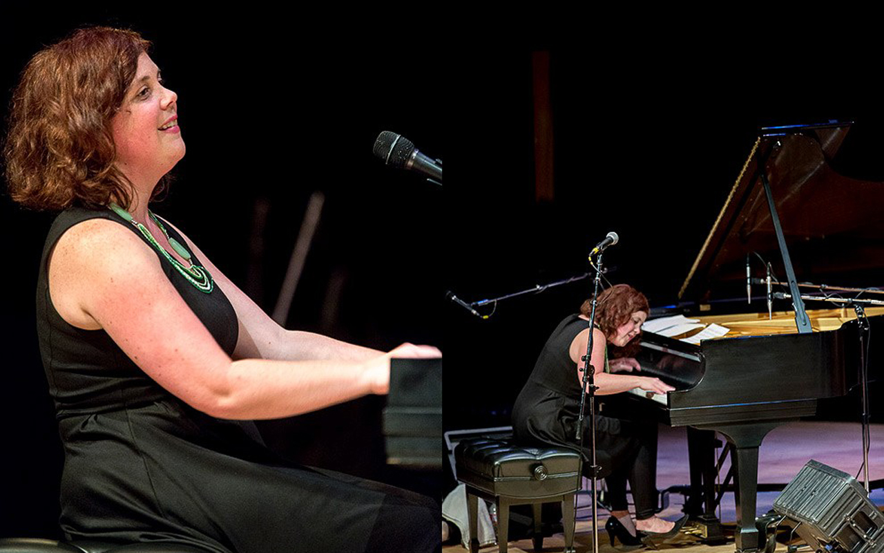 Earshot Jazz Festival Resident Artist Dawn Clement performs at the 2017 Earshot Jazz Festival