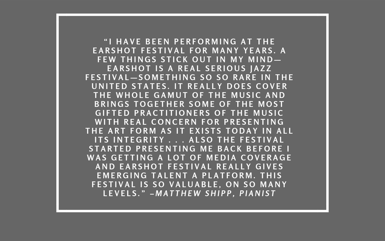 Quote by Matthew Shipp.
