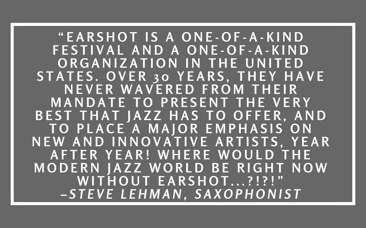 Quote by Steve Lehman.