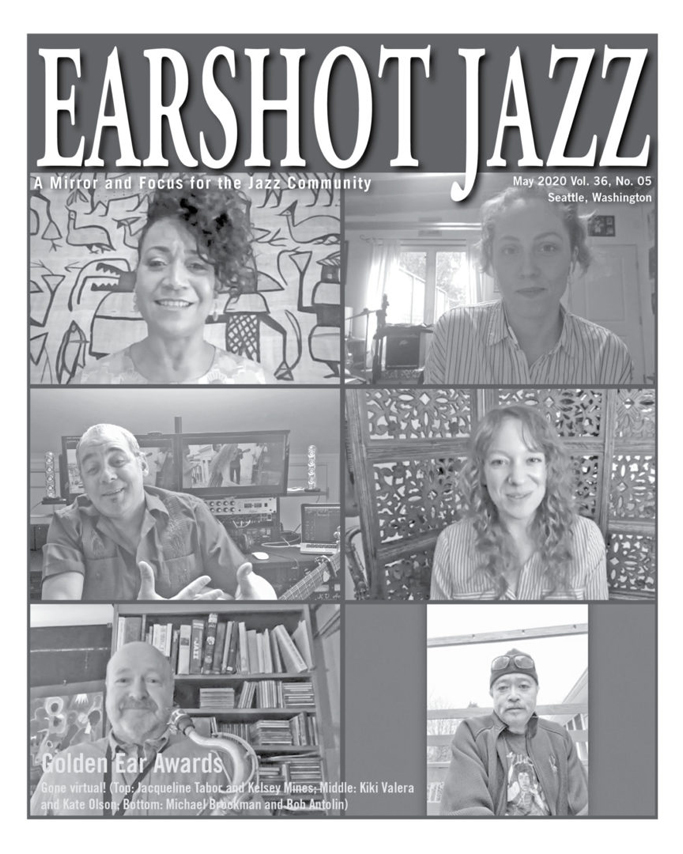 Cover of the May 2020 Earshot Jazz magazine