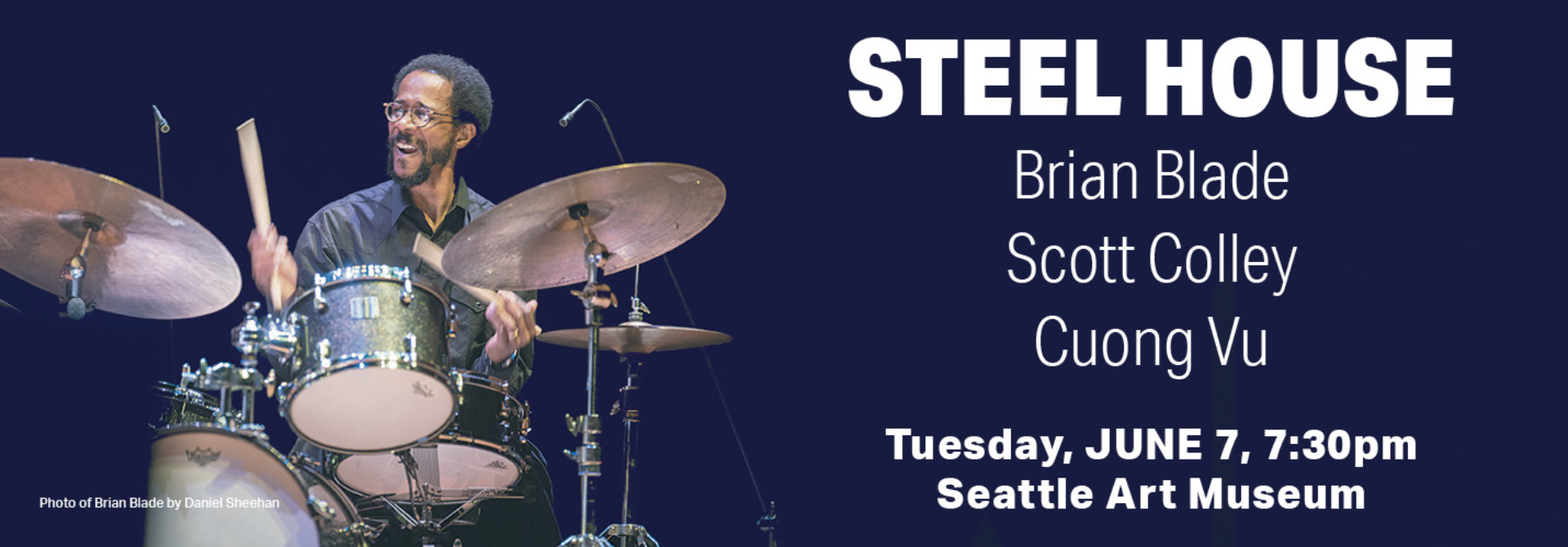 Steel House Seattle Jazz Brian Blade Edward Simon Scott Colley