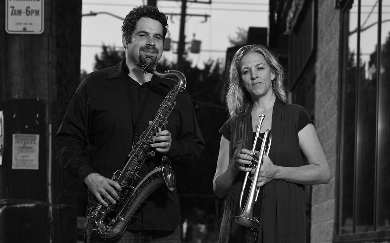 x_2015_03_STEVE TRESELER AND INGRID JENSEN PHOTO BY STEVE KORN